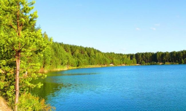 Самые чистые озера и карьеры Украины 