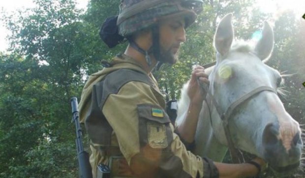 В зоне АТО повится добровольчекий конный батальон ВСУ