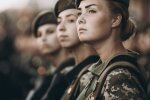 Женщина на службе. Фото: armyinform