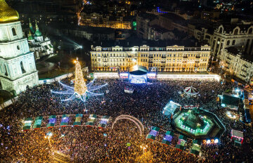 Новий рік 2020 в Києві