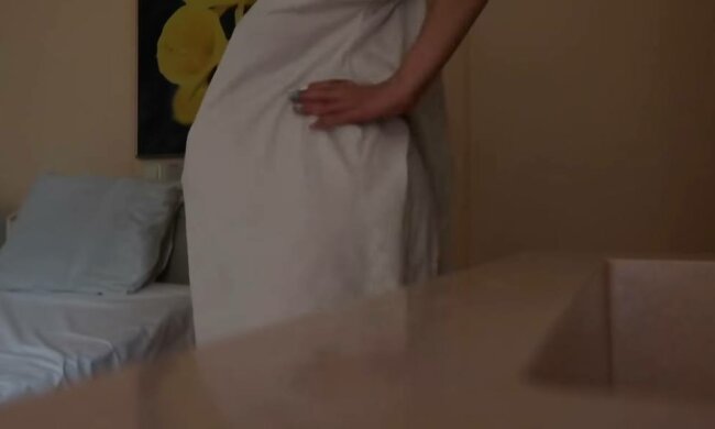 Беременная женщина, фото: скриншот из видео