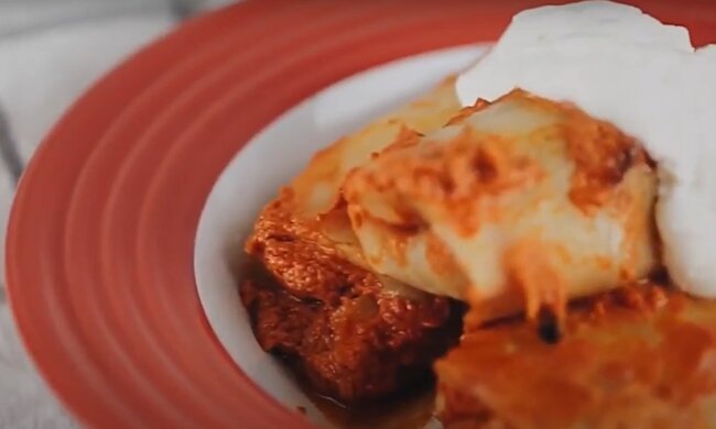 Голубці, кадр з відео