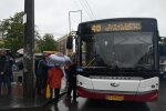 Не все так плохо: франковчан впервые прокатили на коммунальном автобусе