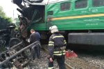 На Хмельнитчине столкнулись два поезда: пострадали дети
