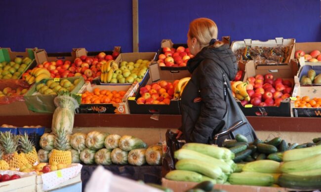 Овочі та фрукти, ринок: фото ttelegraf