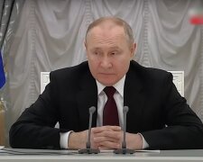 Путин, скриншот из видео заседания Совбеза