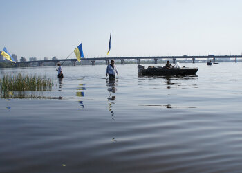 Дніпро скоро залишиться без води - фото з відкритих джерел