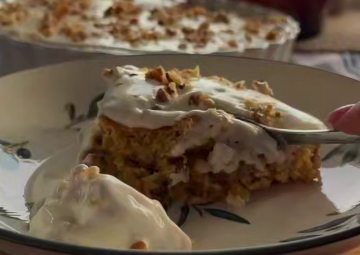 Морковный пирог, кадр из видео