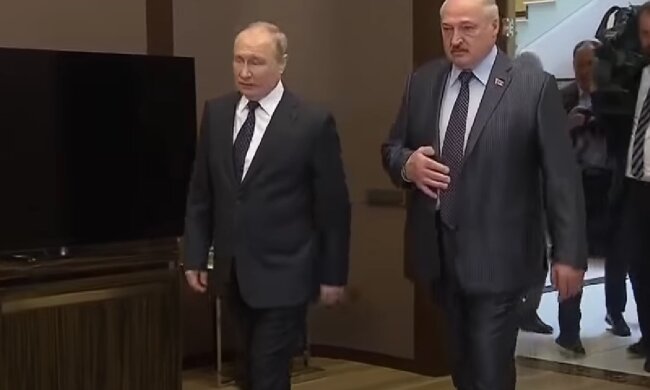 Лукашенко і путін. Фото: скрін youtube