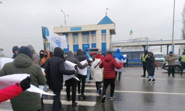 во время митинга в Одессе скрин с видео