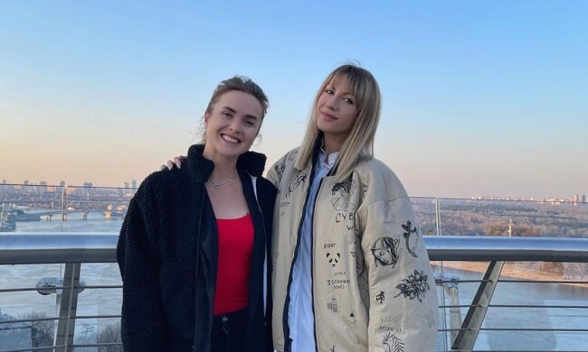 Леся Никитюк и Элина Свитолина, фото с Instagram