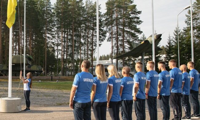 Спортивна команда з України. Фото: скриншот Telegram