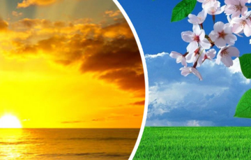 Весеннее равноденствие, изображение из свободных источников