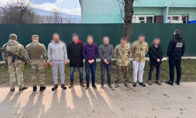 затримання ухилянтів \ фото ДПСУ