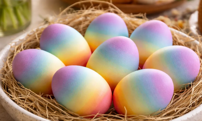 Райдужні крашанки, кадр з відео