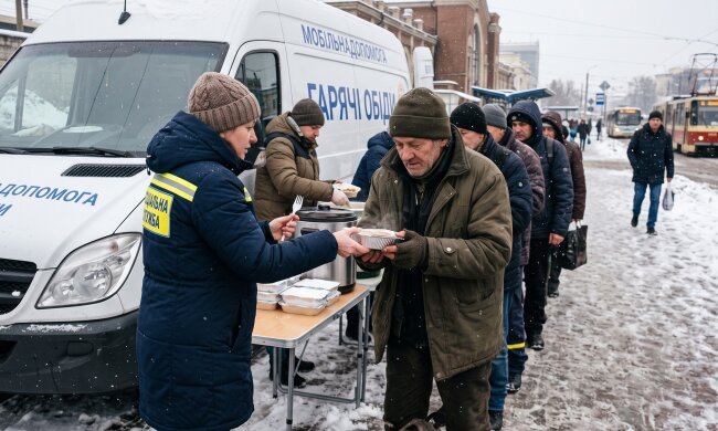 соціальний патруль безхатченки гарячі обіди Київ зима