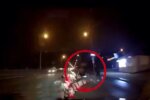 У Дніпрі молодий хлопець кинувся під машину - фатальний стрибок потрапив на камеру