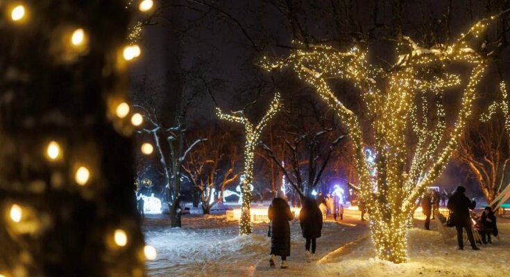 Украинцы, Новый год, фото из соцсетей