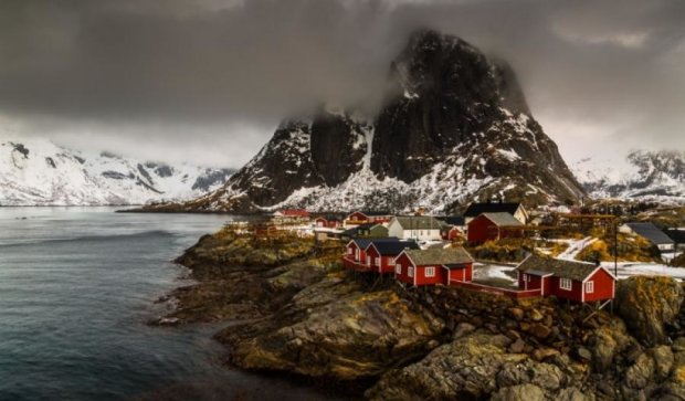 Зима на островах Норвегії (фото)