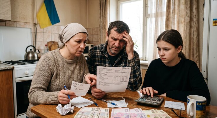 субсидія комуналка платіжка гривні