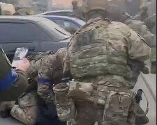 возле Днепра жестко задержали уголовников