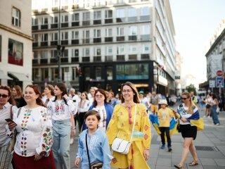 Біженці в Австрії. Фото: 24 канал