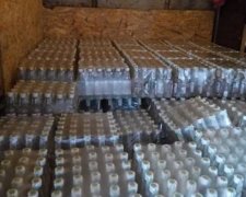 У Артемівськ не пустили 150 ящиків горілки