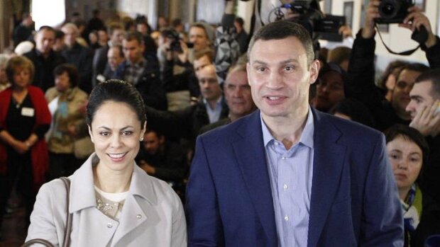 Виталий и Наталья Кличко, фото со свободных источников