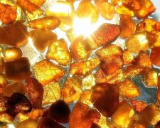 На семи підприємствах Рівненщини вилучили тонну бурштину