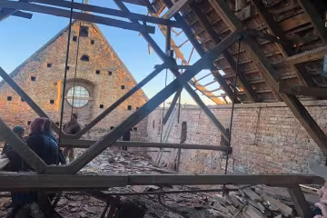 Не выдержал безразличия и снега: под Львовом обвалился 300-летний костел капуцинов