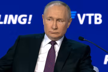 Владимир путин, кадр из видео