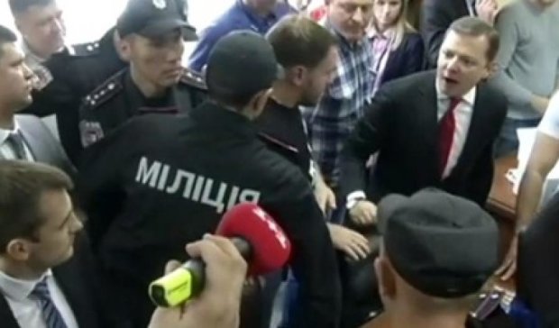 Ляшко побився з прокурорами Мосійчука (відео)
