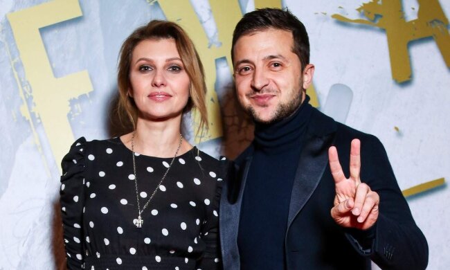 Олена і Володимир Зеленські