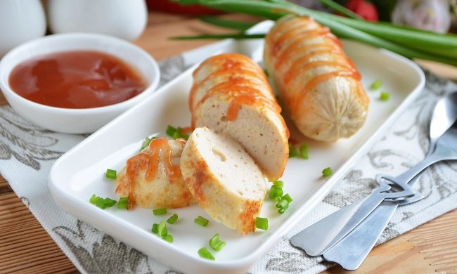 Рецепт домашних сосисок из куриного филе