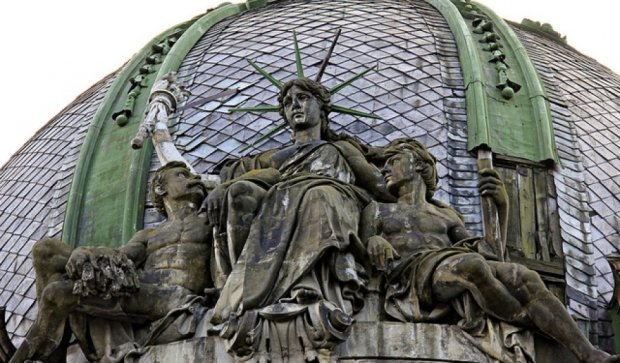 Сьогодні збиратимуть кошти на реставрацію «статуї Свободи» у Львові
