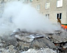 Віника не вистачає: прорив труби перетворив частину міста на баню