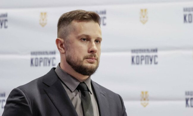 Андрій Білецький, фото: прес-служба "Національного корпусу"