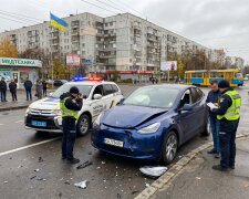 Tesla ДТП Київ поліція
