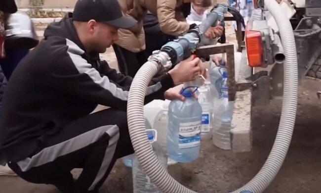 Проблеми з водою в Криму, скріншот: Youtube