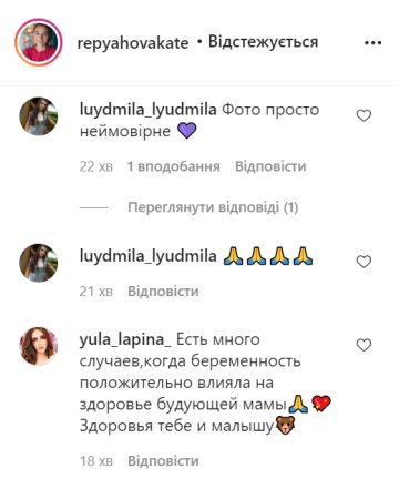 Коментарі, instagram.com/repyahovakate