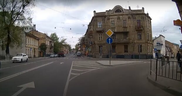вулиці Львова, скріншот із відео