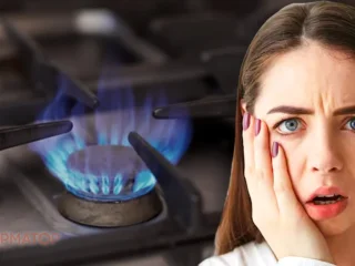 Газовый вентиль и платежка