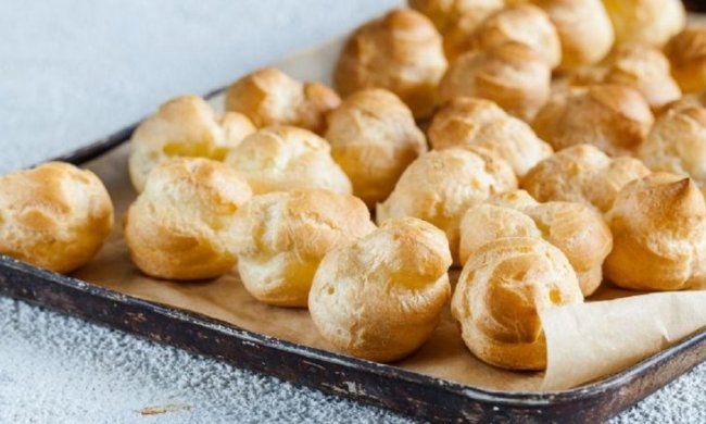 Лучше чем в кондитерской: профитроли с заварным кремом