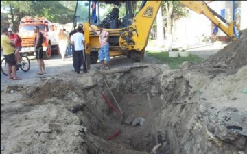 У Борисполі людей заживо поховали під землею: фото