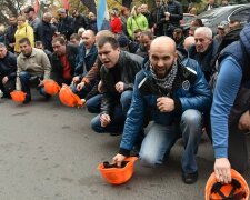 Горняки госшахт начали митинговать в Киеве