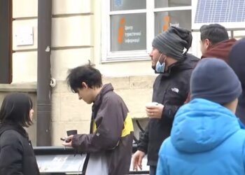 Карантин в Украине, кадр из видео
