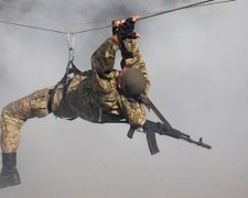 Украинский десант тренируется на пределе человеческих возможностей (фото)