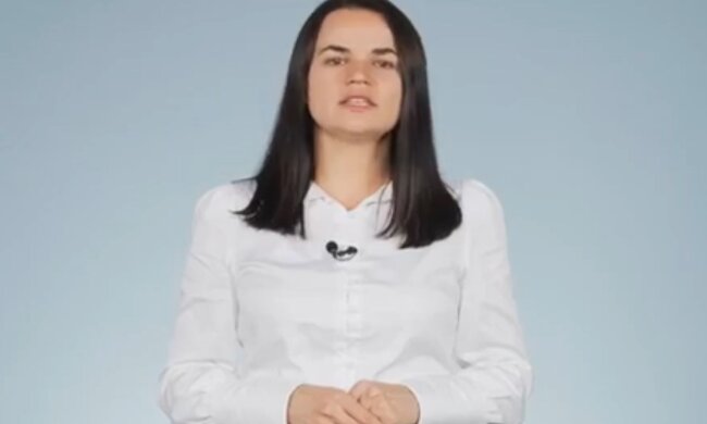 Світлана Тихановська, скріншот: YouTube