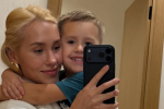 Даша Квиткова с сыном Львом, фото из соцсетей