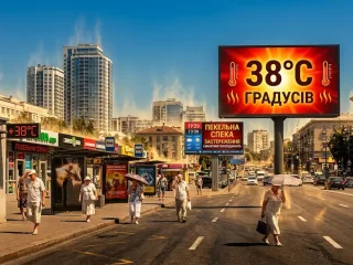 Аномальна спека в Україні, +38°C